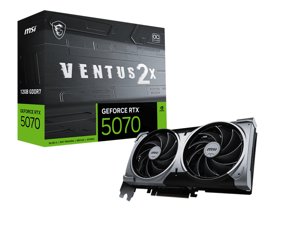 MSI RTX 5070 Ventus 2x OC 12G